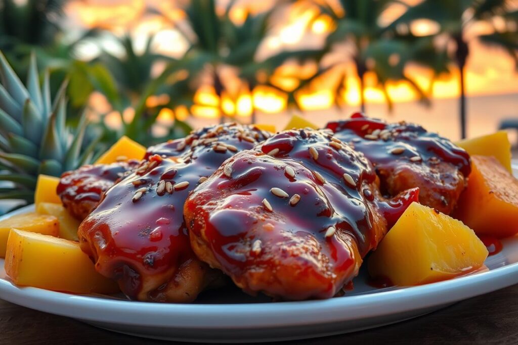 Hawaiian teriyaki taste