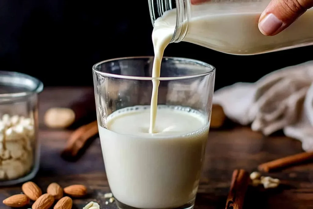 Horchata Milk with Cinnamon