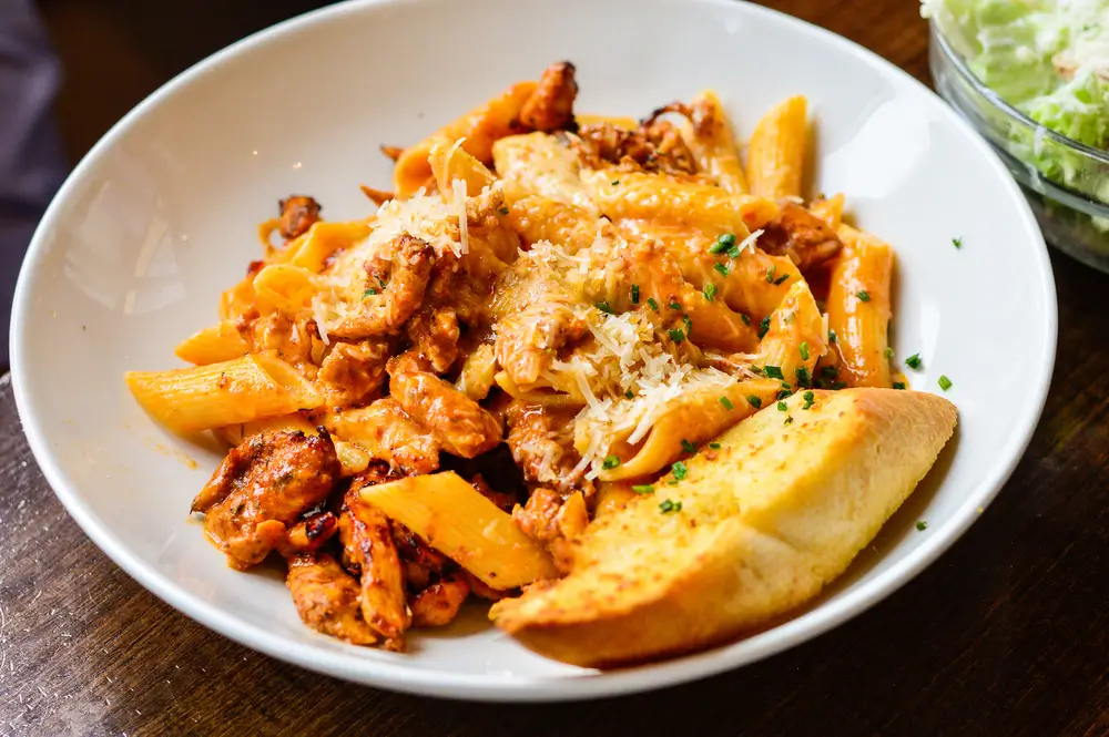 Parmesan Garlic Chicken Pasta