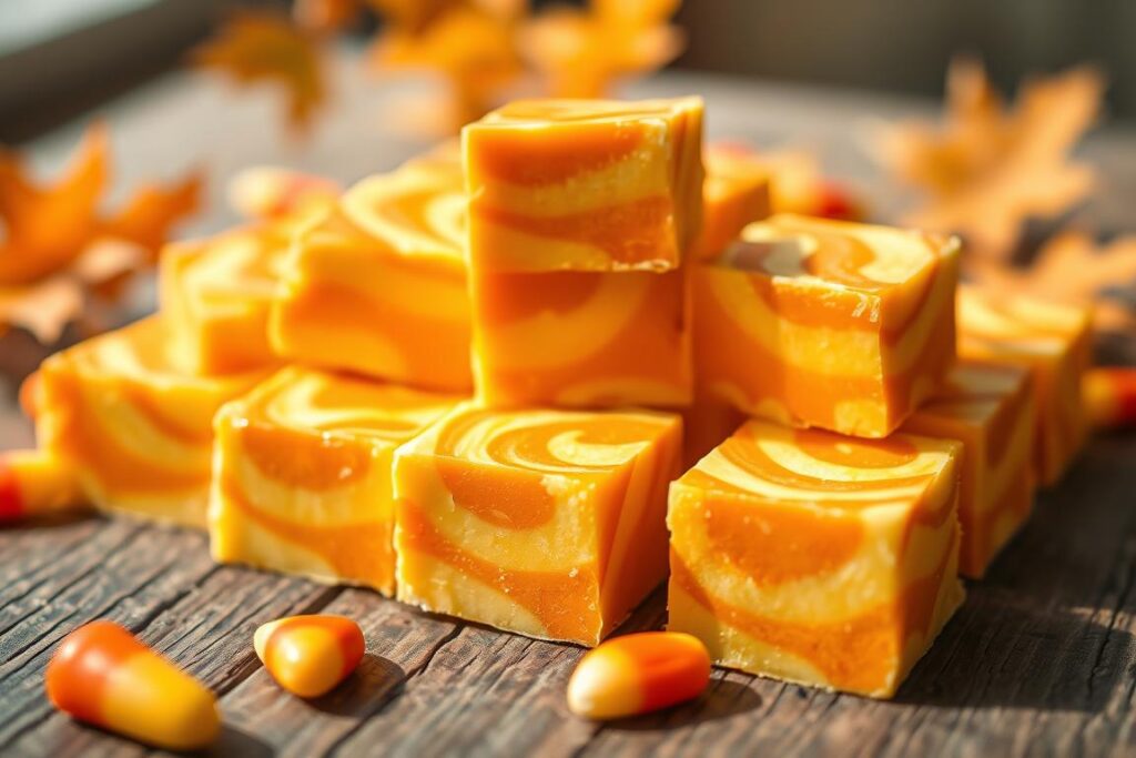 candy corn fudge without evaporated milk