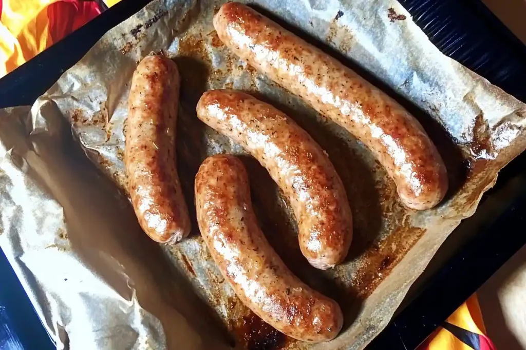 How long to bake sausages in oven