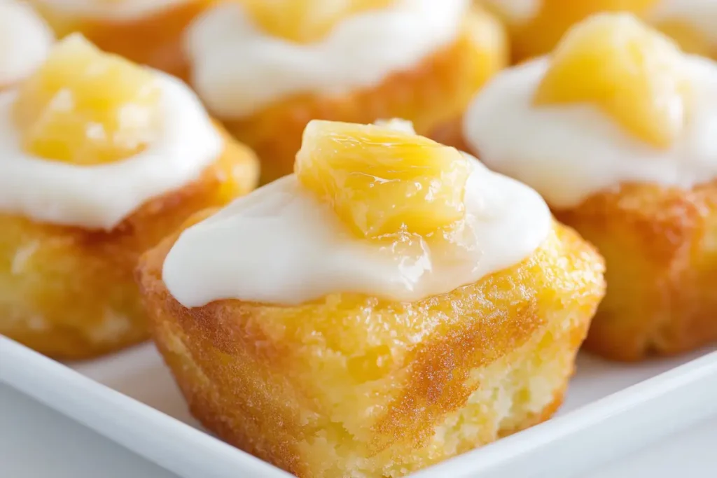 Pineapple Cloud Cakes