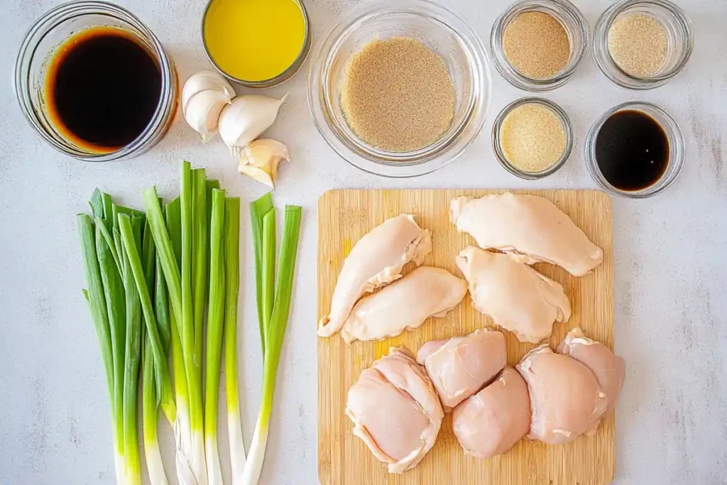 hawaiian teriyaki chicken​ ingredient