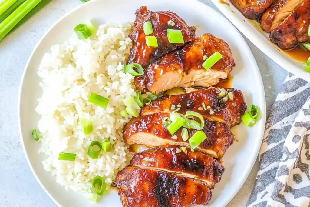 Hawaiian teriyaki chicken​