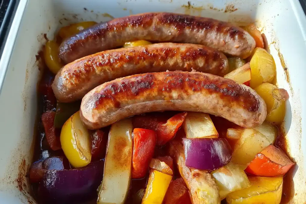 how long to cook sausage in oven at 400