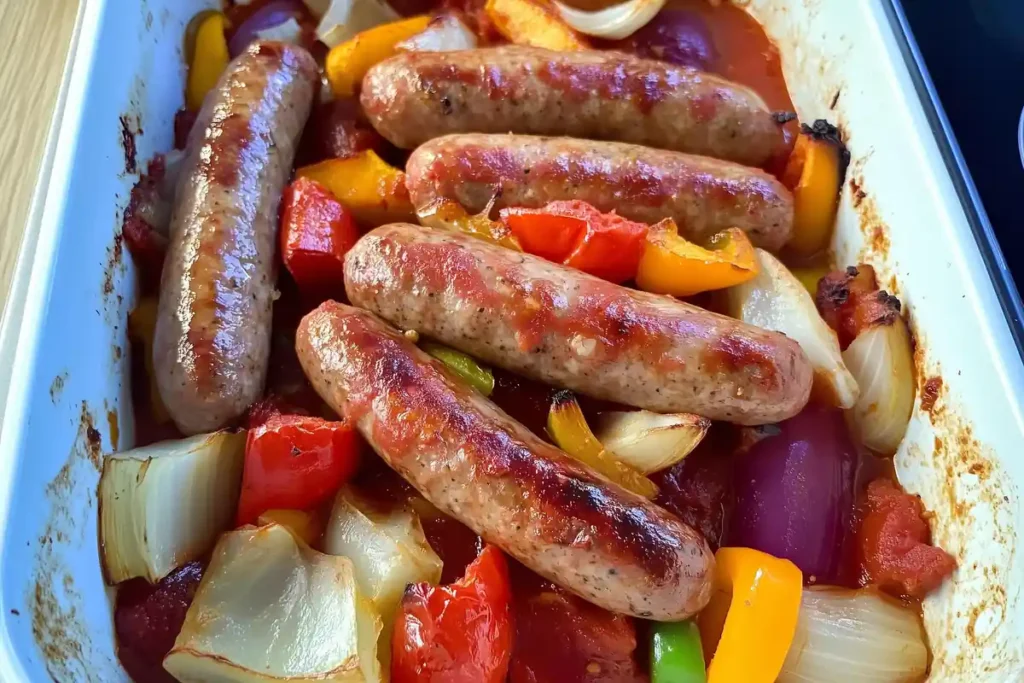 how long to cook sausage in oven at 400 degree