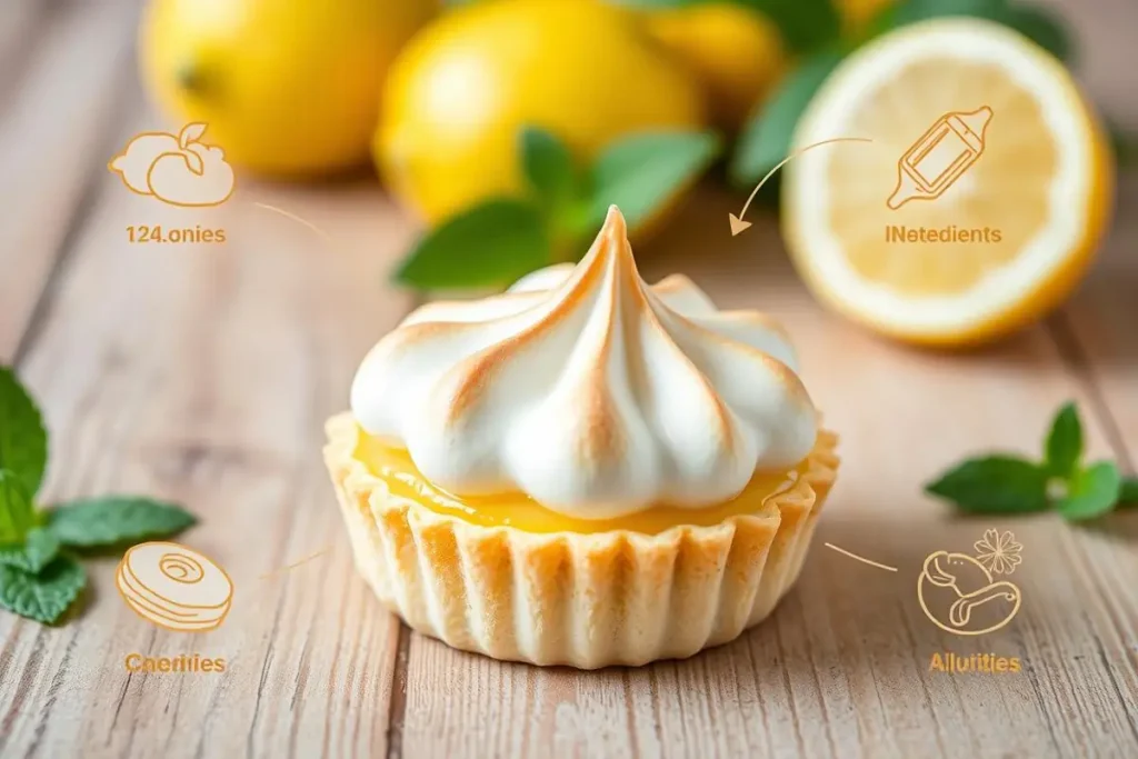 lemon meringue tart nutrition facts