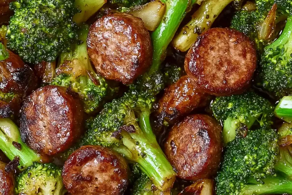 sausage broccoli stir-fry​ ingredients